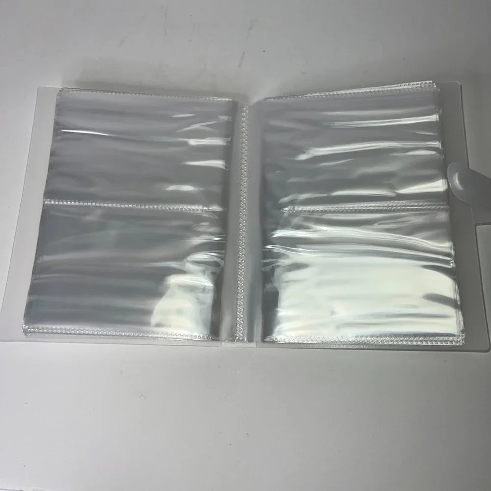 CLEAR 4x6 Card Photo Book